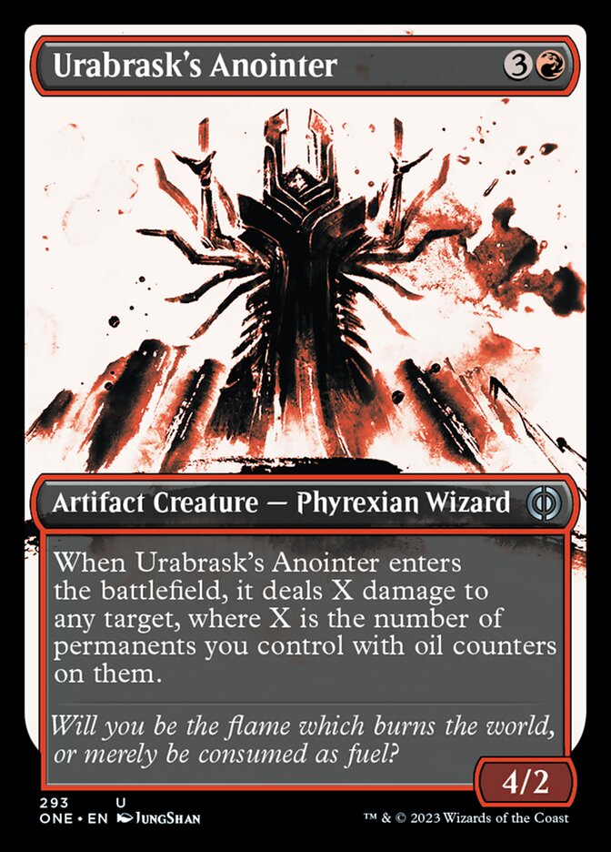 Urabrask's Anointer (Showcase Ichor) [Phyrexia: All Will Be One] | Event Horizon Hobbies CA