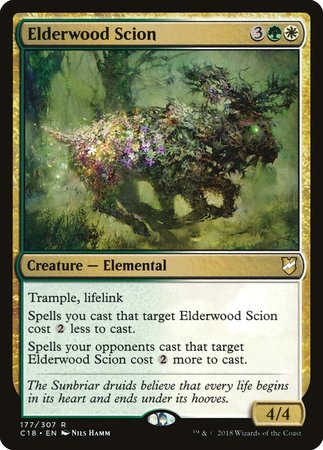 Elderwood Scion [Commander 2018] | Event Horizon Hobbies CA