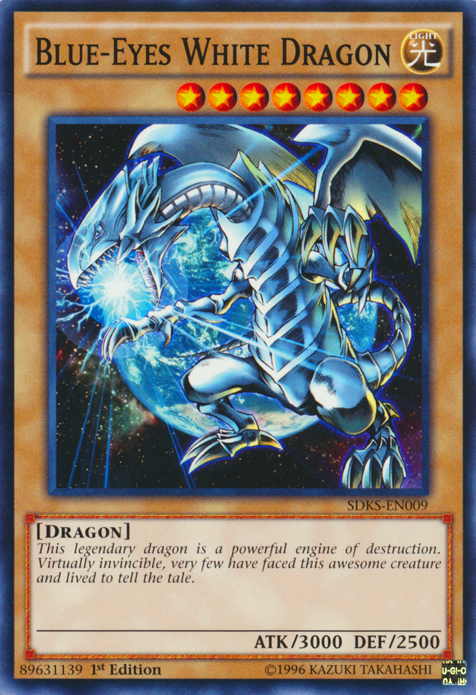 Blue-Eyes White Dragon [SDKS-EN009] Common | Event Horizon Hobbies CA