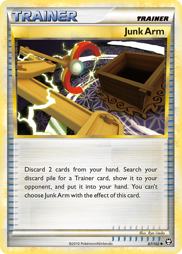 Junk Arm (87/102) [HeartGold & SoulSilver: Triumphant] | Event Horizon Hobbies CA