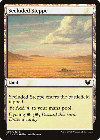 Secluded Steppe [Commander 2015] | Event Horizon Hobbies CA