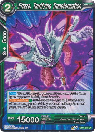 Frieza, Terrifying Transformation (BT10-073) [Rise of the Unison Warrior] | Event Horizon Hobbies CA