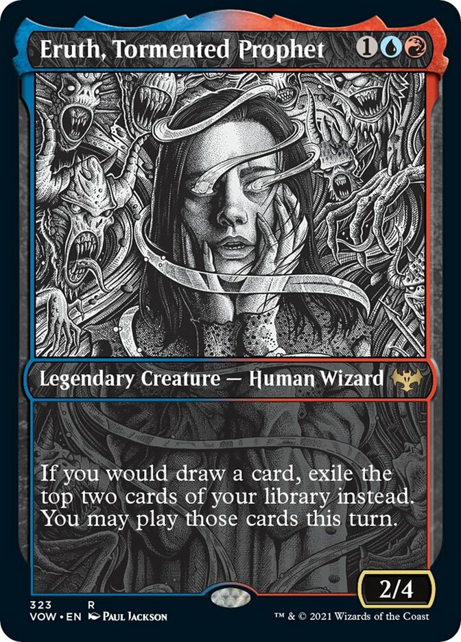 Eruth, Tormented Prophet (Showcase Eternal Night) [Innistrad: Crimson Vow] | Event Horizon Hobbies CA