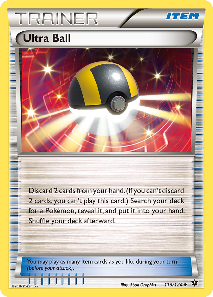 Ultra Ball (113/124) [XY: Fates Collide] | Event Horizon Hobbies CA