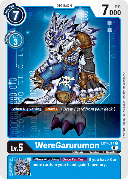 WereGarurumon [EX1-017] [Classic Collection] | Event Horizon Hobbies CA