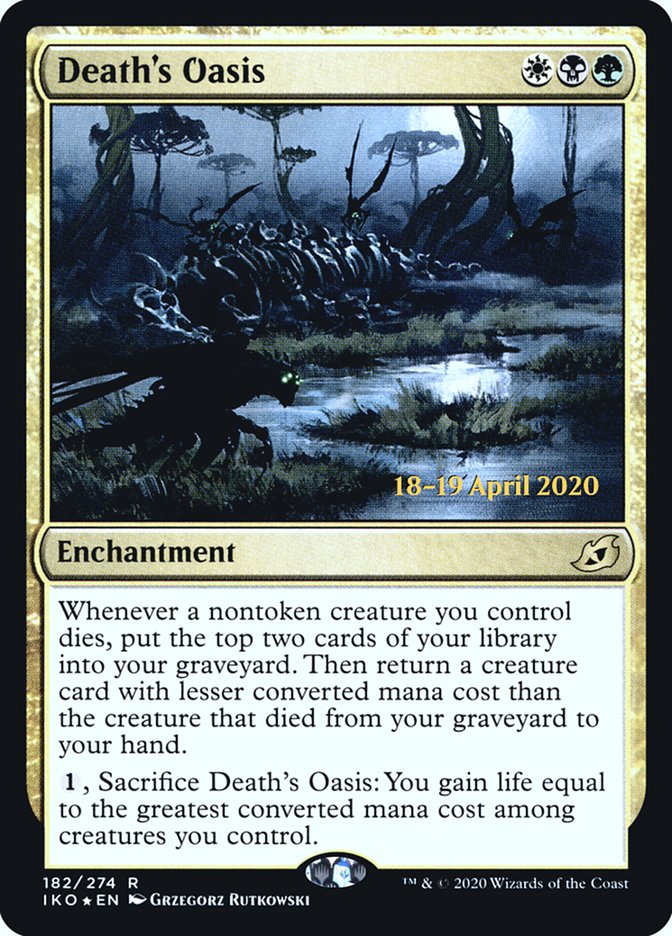 Death's Oasis  [Ikoria: Lair of Behemoths Prerelease Promos]