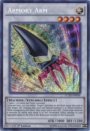 Armory Arm [LC5D-EN034] Secret Rare | Event Horizon Hobbies CA