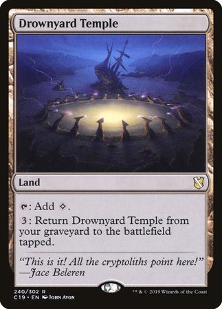 Drownyard Temple [Commander 2019] | Event Horizon Hobbies CA