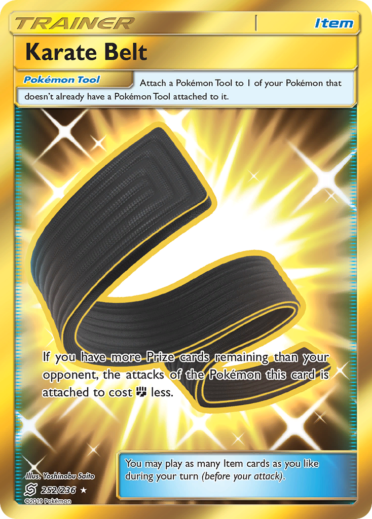 Karate Belt (252/236) [Sun & Moon: Unified Minds] | Event Horizon Hobbies CA