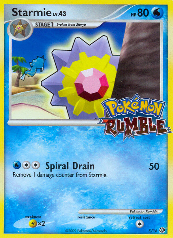 Starmie (5/16) [Pokémon Rumble] | Event Horizon Hobbies CA