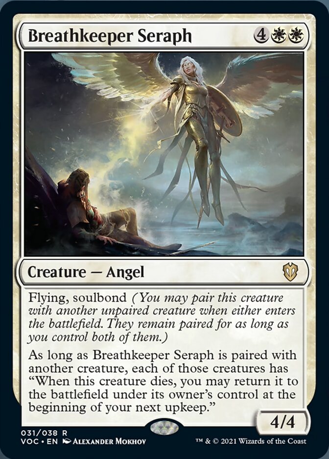 Breathkeeper Seraph [Innistrad: Crimson Vow Commander] | Event Horizon Hobbies CA