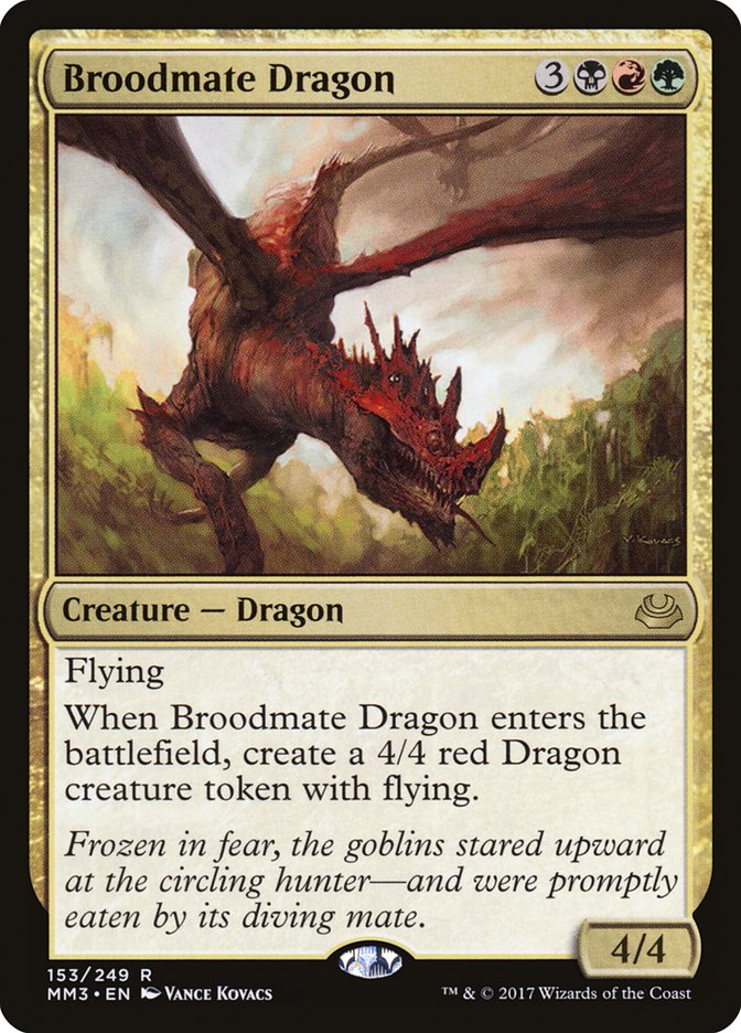 Broodmate Dragon [Modern Masters 2017] | Event Horizon Hobbies CA