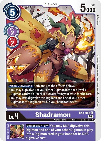 Shadramon [EX3-058] [Revision Pack Cards] | Event Horizon Hobbies CA