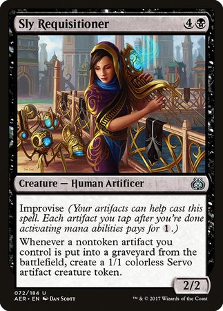 Sly Requisitioner [Aether Revolt] | Event Horizon Hobbies CA