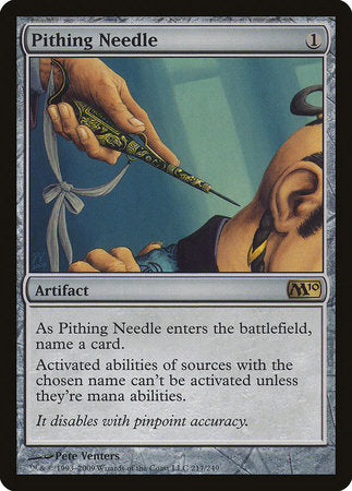 Pithing Needle [Magic 2010] | Event Horizon Hobbies CA