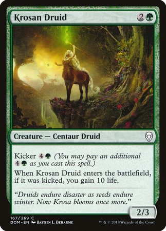 Krosan Druid [Dominaria] | Event Horizon Hobbies CA