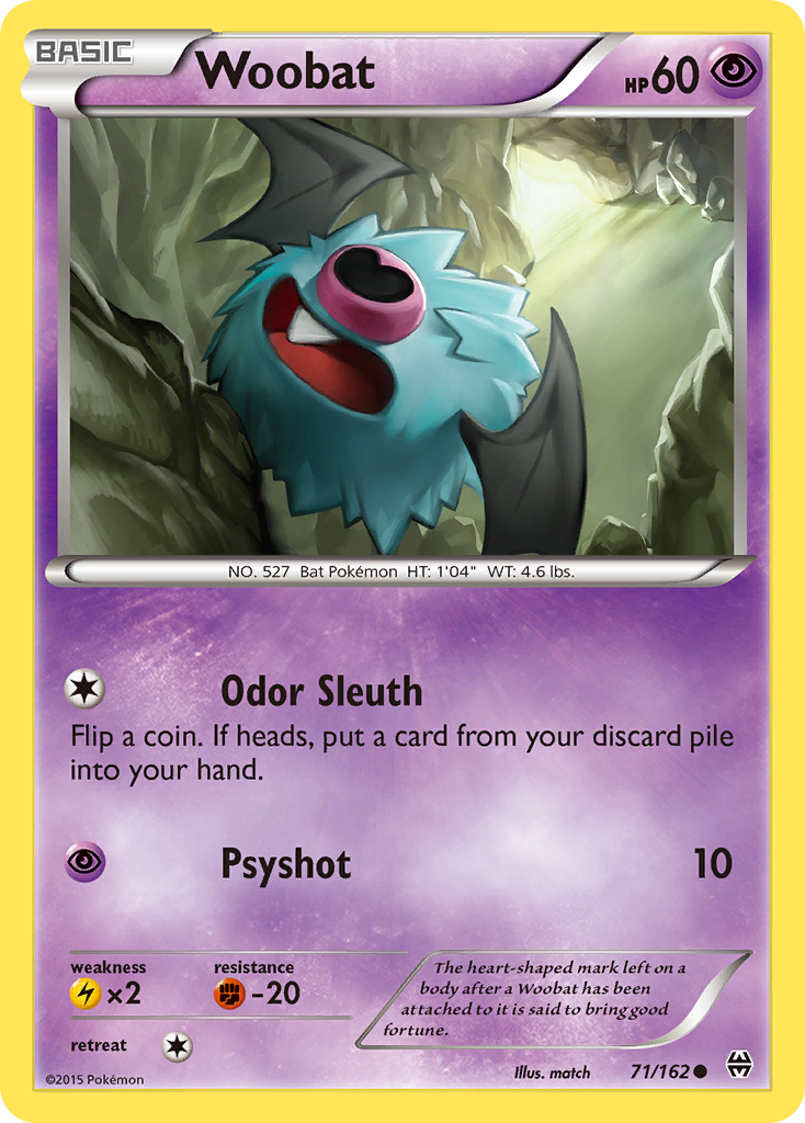 Woobat (71/162) [XY: BREAKthrough] | Event Horizon Hobbies CA