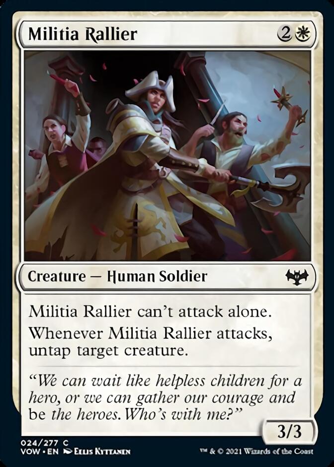 Militia Rallier [Innistrad: Crimson Vow] | Event Horizon Hobbies CA