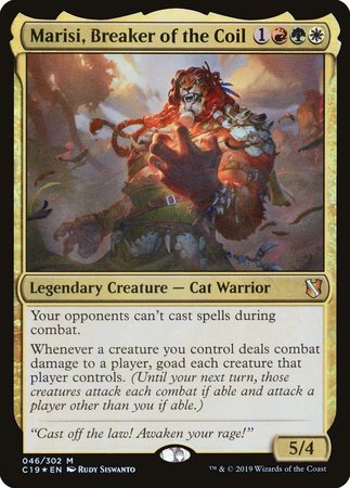 Marisi, Breaker of the Coil [Commander 2019] | Event Horizon Hobbies CA