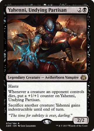 Yahenni, Undying Partisan [Aether Revolt] | Event Horizon Hobbies CA