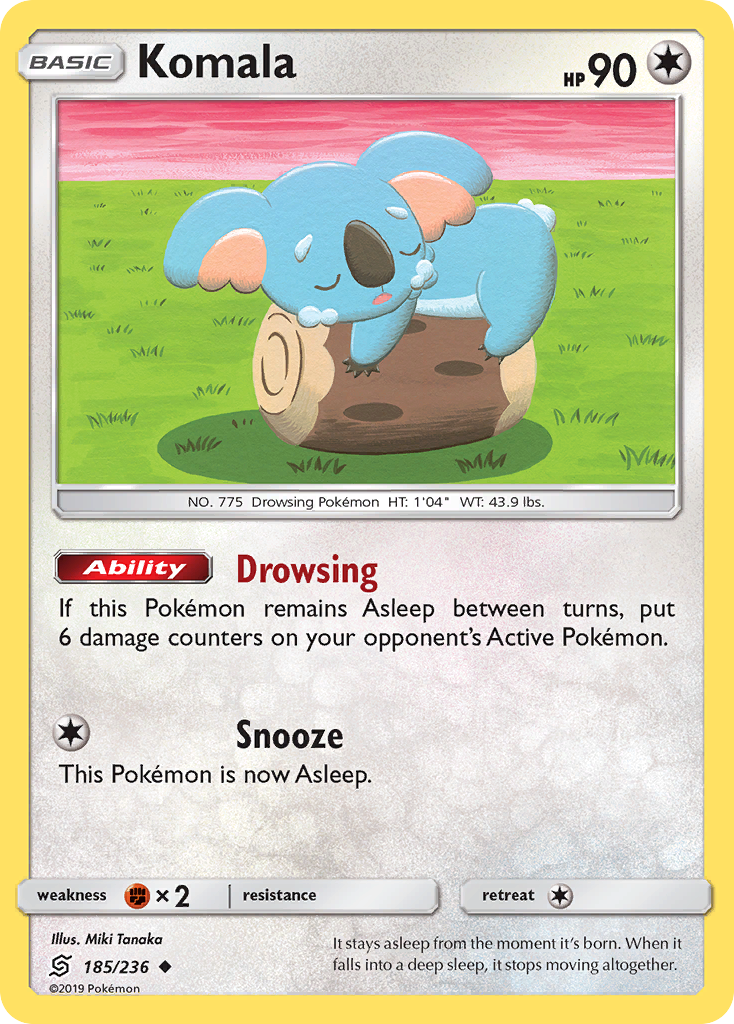 Komala (185/236) [Sun & Moon: Unified Minds] | Event Horizon Hobbies CA