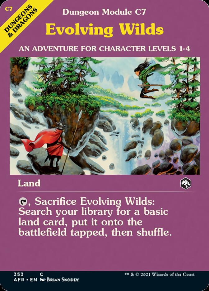 Evolving Wilds (Dungeon Module) [Dungeons & Dragons: Adventures in the Forgotten Realms] | Event Horizon Hobbies CA