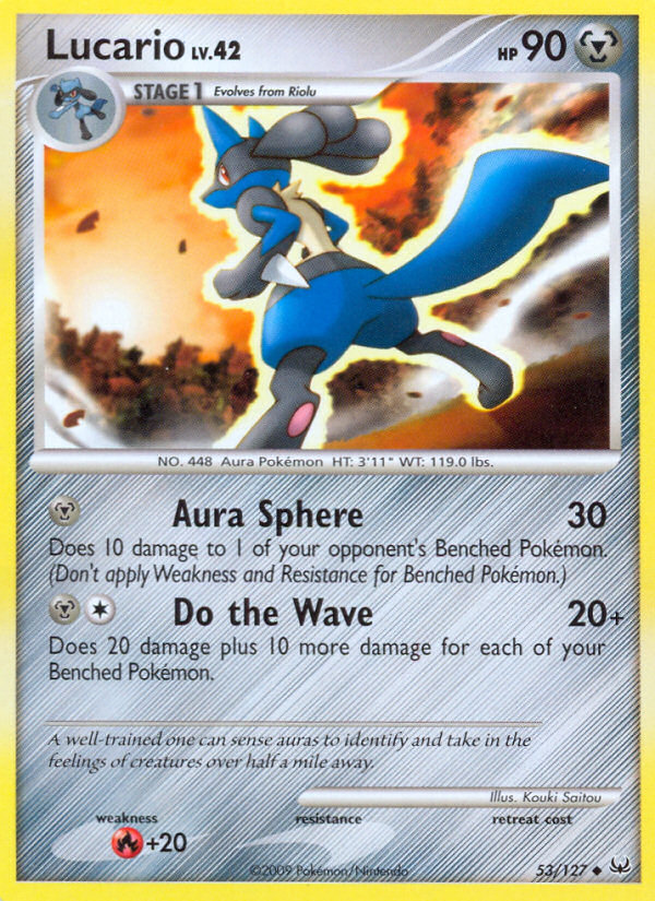 Lucario (53/127) [Platinum: Base Set] | Event Horizon Hobbies CA