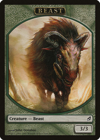 Beast Token [Lorwyn Tokens] | Event Horizon Hobbies CA