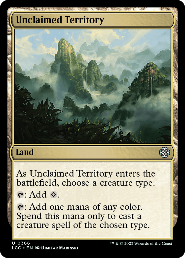 Unclaimed Territory [The Lost Caverns of Ixalan Commander] | Event Horizon Hobbies CA