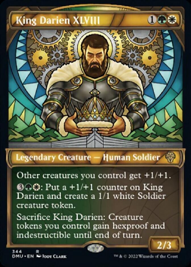 King Darien XLVIII (Showcase Textured) [Dominaria United] | Event Horizon Hobbies CA