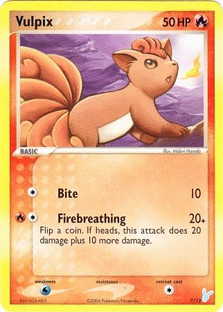 Vulpix (7/12) [EX: Trainer Kit 2 - Minun] | Event Horizon Hobbies CA