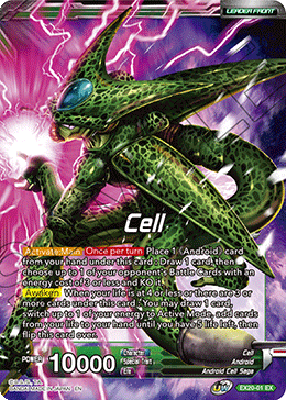 Cell // Cell, Return of the Ultimate Lifeform (EX20-01) [Ultimate Deck 2022] | Event Horizon Hobbies CA