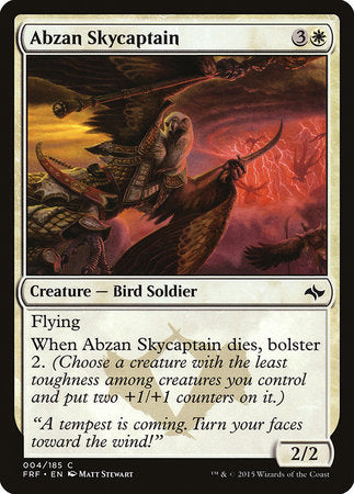 Abzan Skycaptain [Fate Reforged] | Event Horizon Hobbies CA