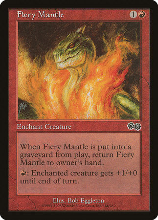 Fiery Mantle [Urza's Saga] | Event Horizon Hobbies CA