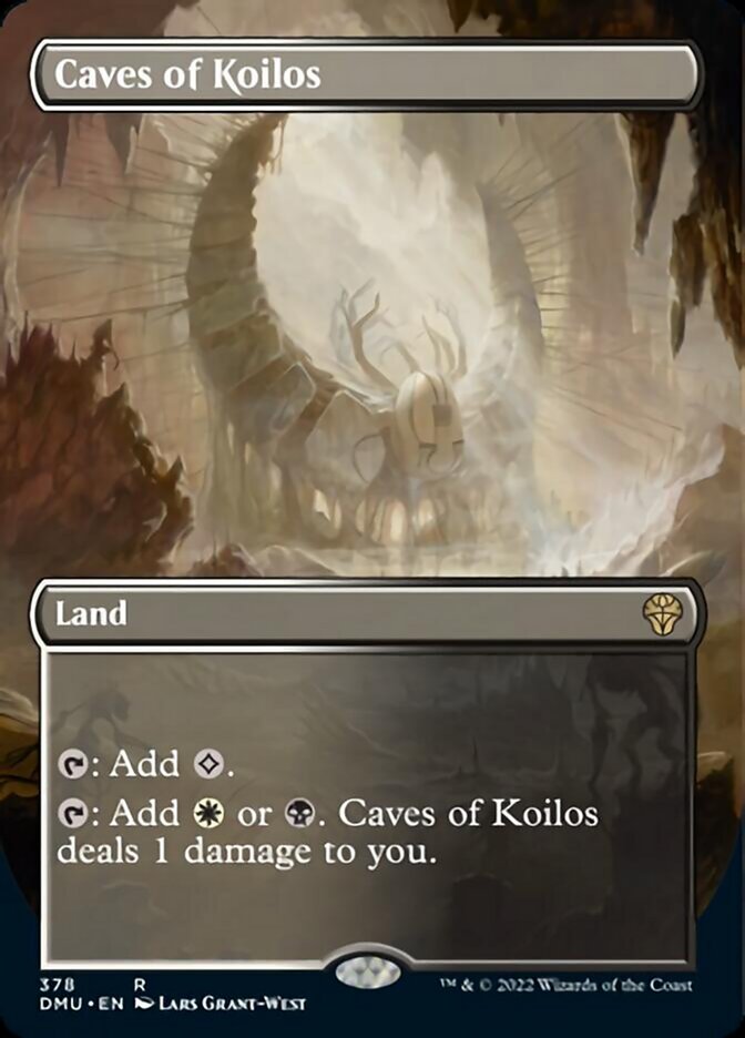 Caves of Koilos (Borderless Alternate Art) [Dominaria United] | Event Horizon Hobbies CA