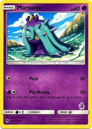 Mareanie (105/214) (Mewtwo Deck) [Battle Academy 2020] | Event Horizon Hobbies CA