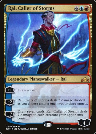 Ral, Caller of Storms [Guilds of Ravnica] | Event Horizon Hobbies CA