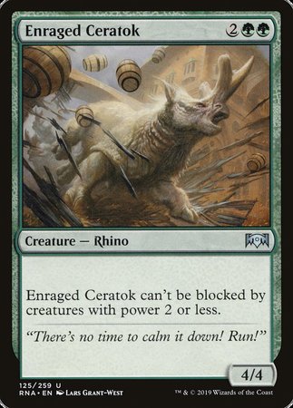 Enraged Ceratok [Ravnica Allegiance] | Event Horizon Hobbies CA