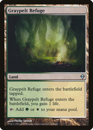 Graypelt Refuge [Zendikar] | Event Horizon Hobbies CA