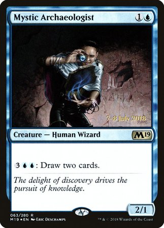 Mystic Archaeologist [Core Set 2019 Promos]