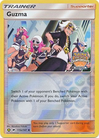 Guzma (115a/147) (Regional Championship Promo) [Sun & Moon: Burning Shadows] | Event Horizon Hobbies CA