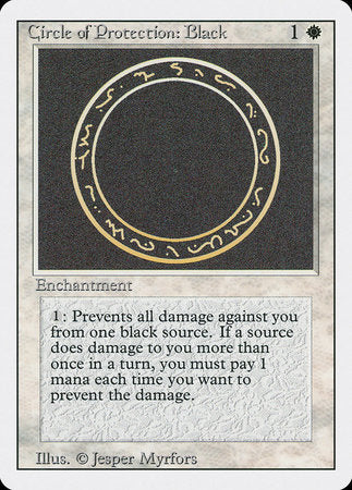 Circle of Protection: Black [Revised Edition] | Event Horizon Hobbies CA