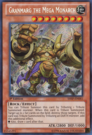 Granmarg the Mega Monarch [SHSP-EN041] Secret Rare | Event Horizon Hobbies CA