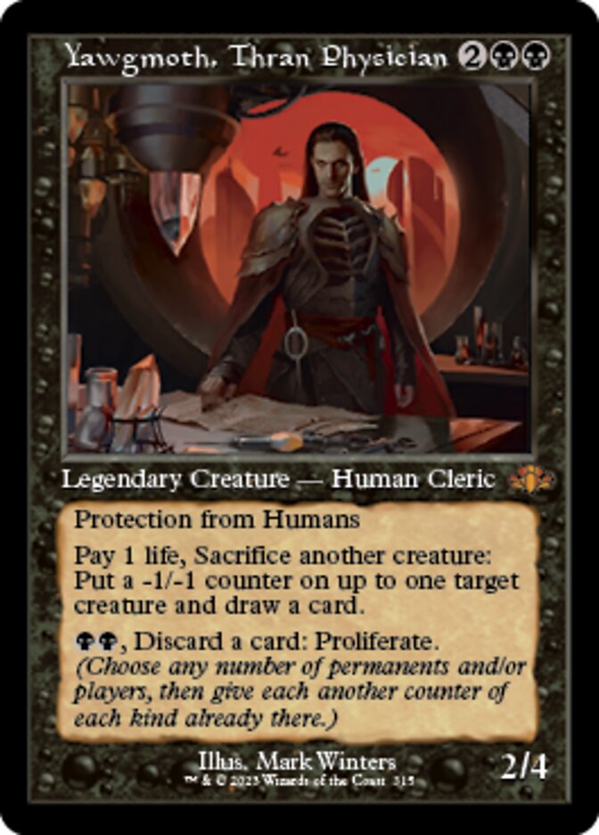 Yawgmoth, Thran Physician (Retro) [Dominaria Remastered] | Event Horizon Hobbies CA