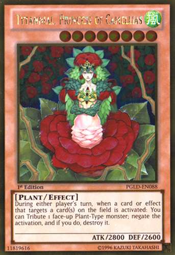 Tytannial, Princess of Camellias [PGLD-EN088] Gold Rare | Event Horizon Hobbies CA