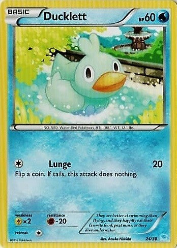 Ducklett (24/30) [XY: Trainer Kit 3 - Suicune] | Event Horizon Hobbies CA