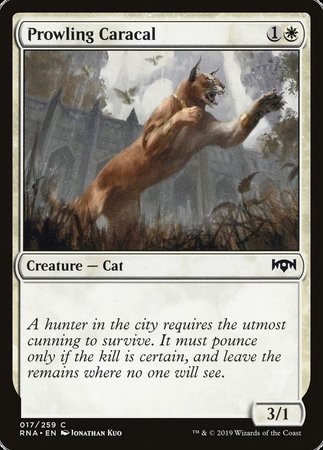 Prowling Caracal [Ravnica Allegiance] | Event Horizon Hobbies CA