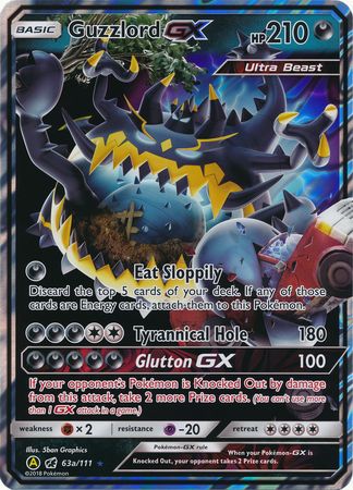 Guzzlord GX (63a/111) (Jumbo Card) [Sun & Moon: Crimson Invasion] | Event Horizon Hobbies CA