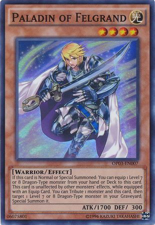 Paladin of Felgrand [OP03-EN007] Super Rare | Event Horizon Hobbies CA