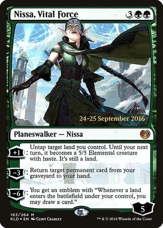 Nissa, Vital Force [Kaladesh Promos] | Event Horizon Hobbies CA